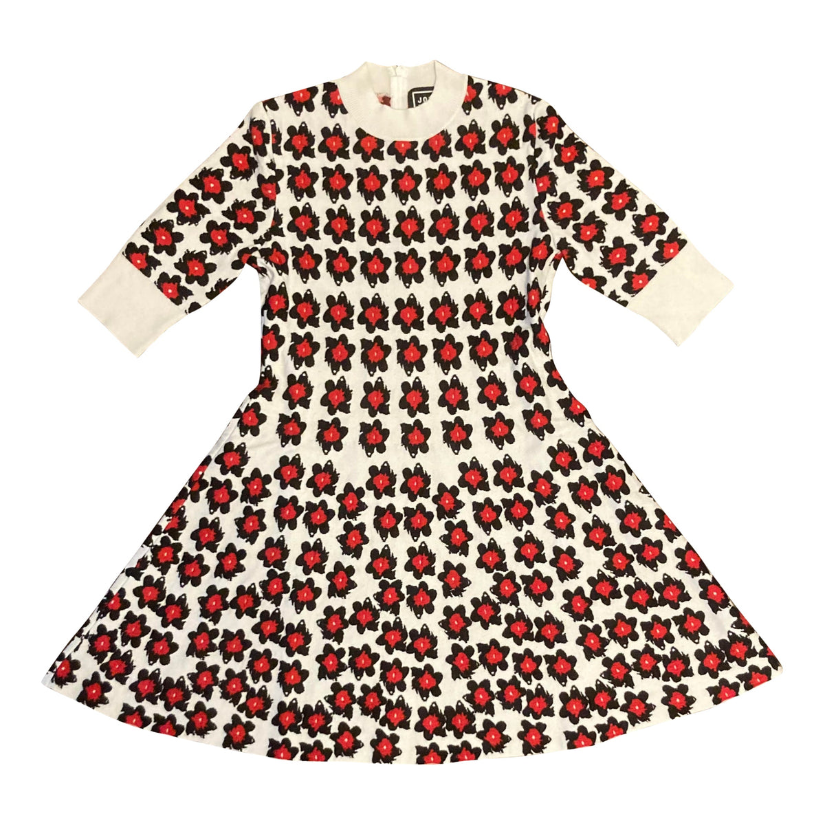 Floral Jacquard Knit Dress | Over The Moon Floral Jacquard Knit Dress | Over The Moon