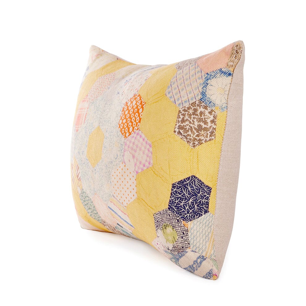 Butter Diamond Quilt Pillow Pillow St. Frank 