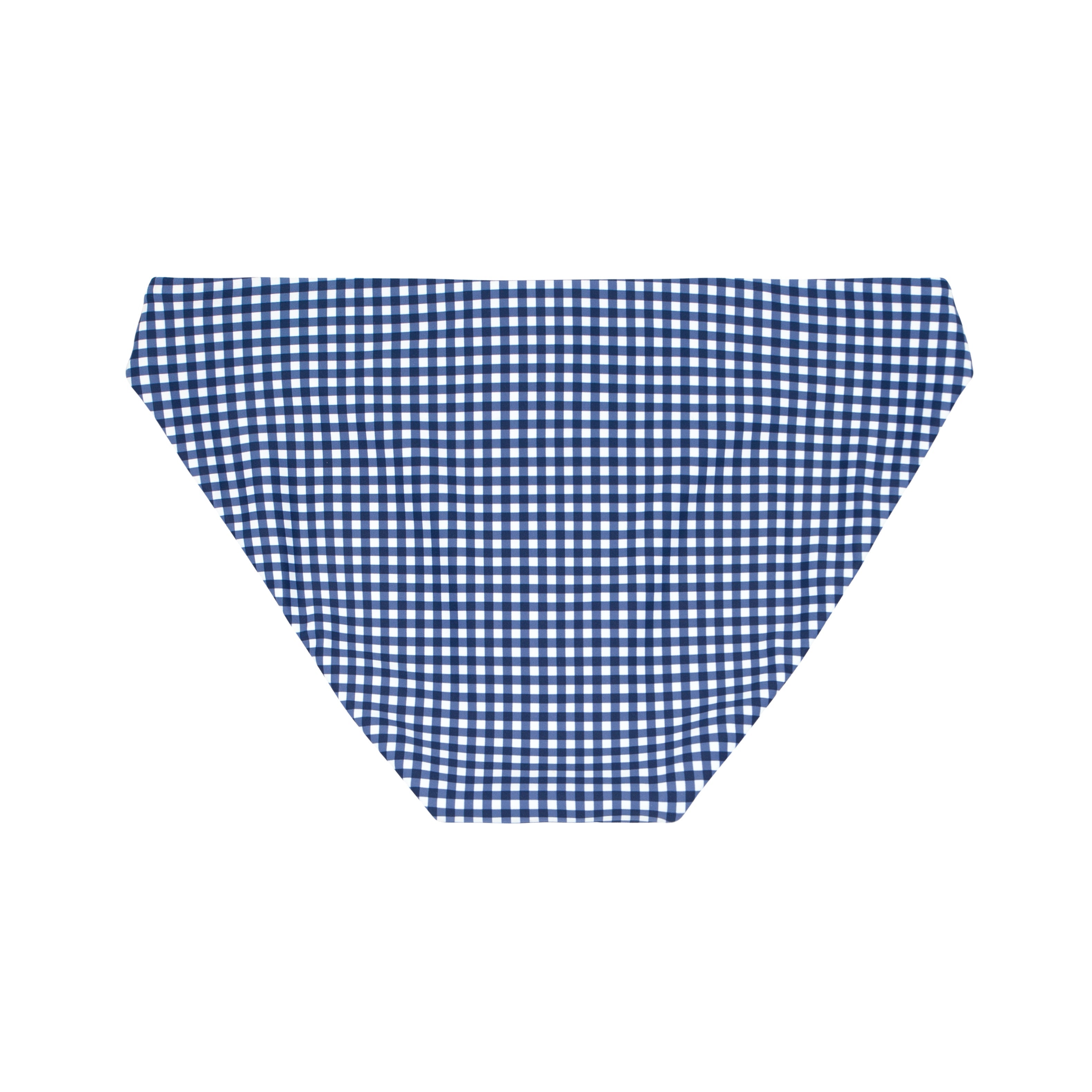 women's navy gingham bikini bottom | minnow swim | Over The Moon