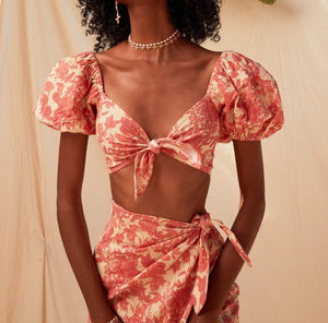 The Honey Skirt in Apple Blossom