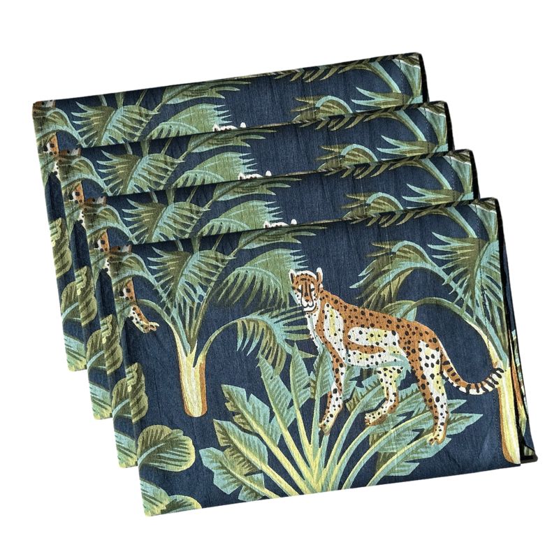 Jungle Napkins, Set of 4