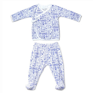 Blue San Francisco Layette Set