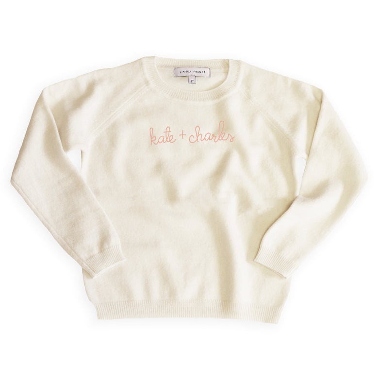 “Say My Name” Kids Crewneck