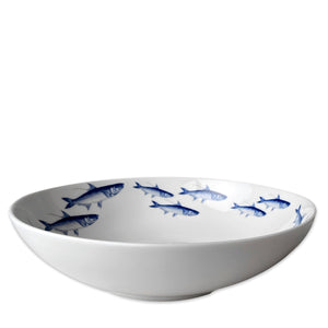 School of Fish Wide Serving Bowl - Caskata