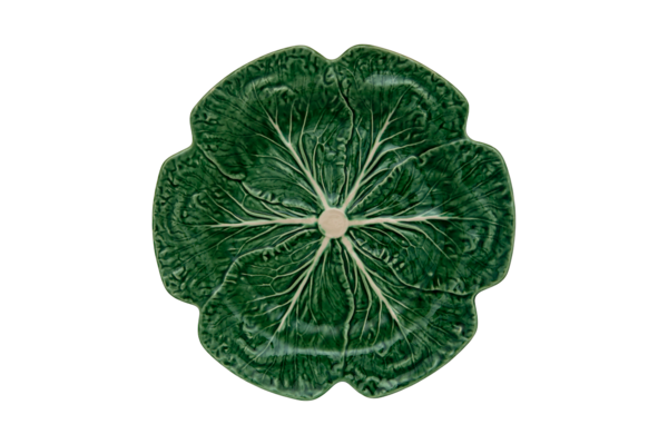 Cabbage Charger Plate Green