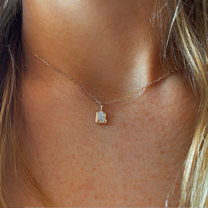 Bubble letter chain real 2025 diamond