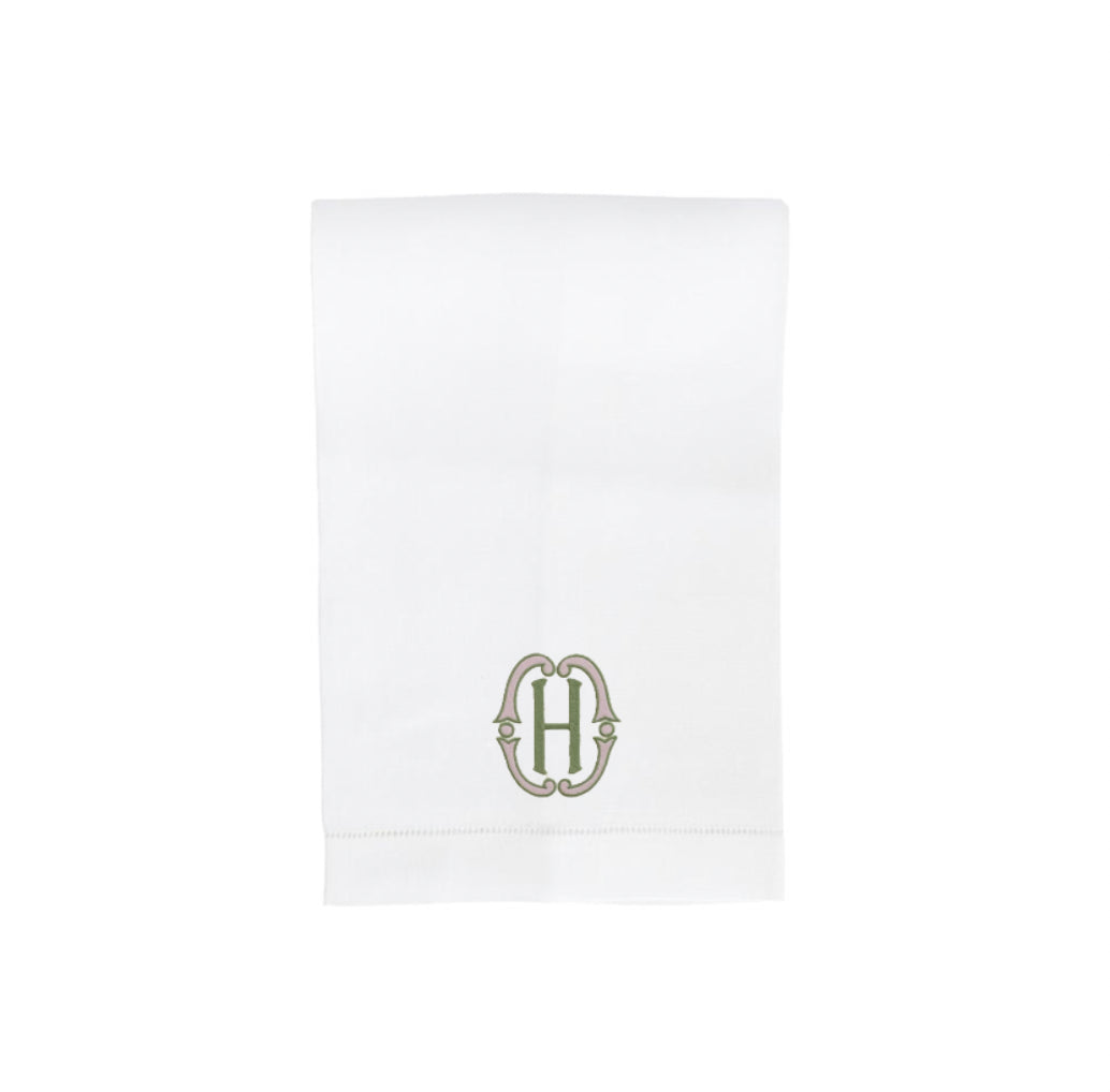 Personalized & Embroidered Classico Linen Hand Towel