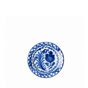 Casa Azul Mini Plate with Hand-painted Designs