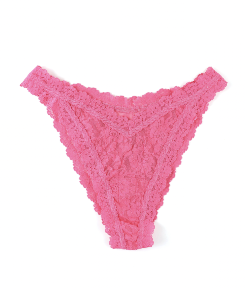 Signature Lace Tanga in Sugar Rush Pink