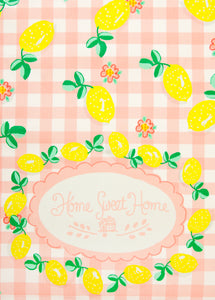 Lemons Tea Towel