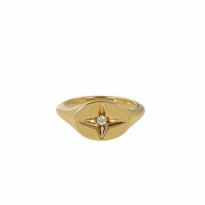 Guiding Star Pinky Ring