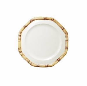 Bamboo Salad and Dessert Plate