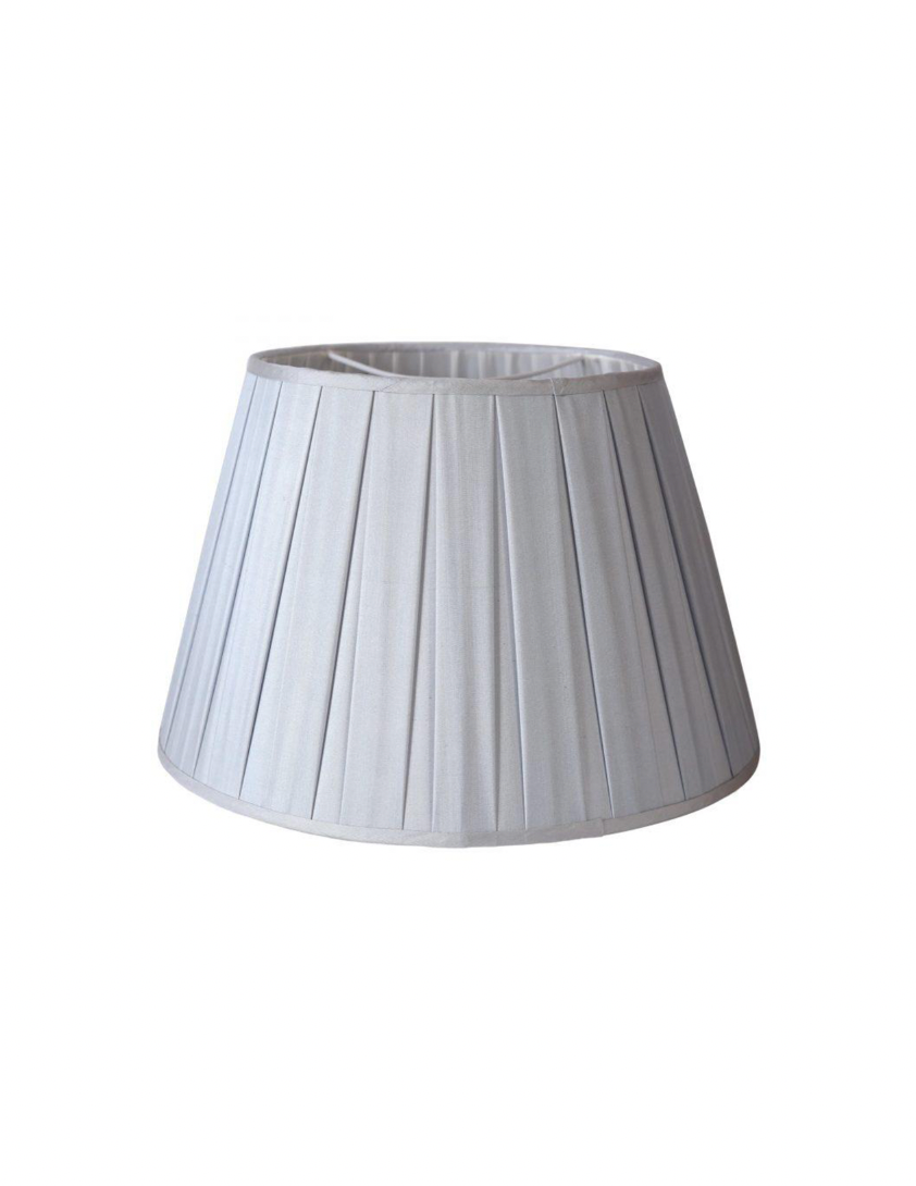 Maison Maison Design Box Pleat Silk Lampshade