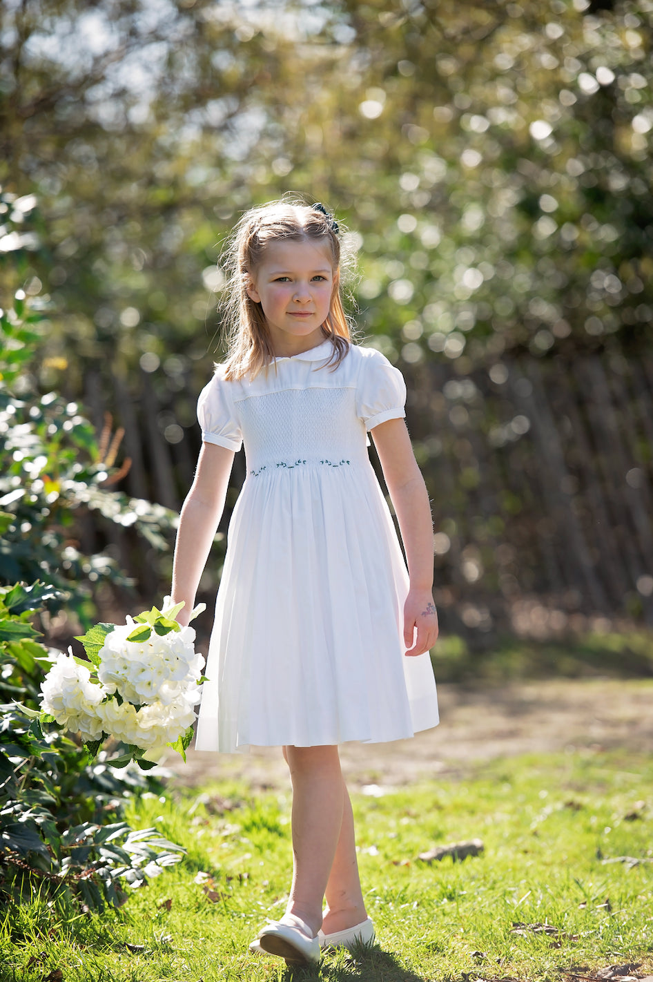 Blanche Smocked Dress