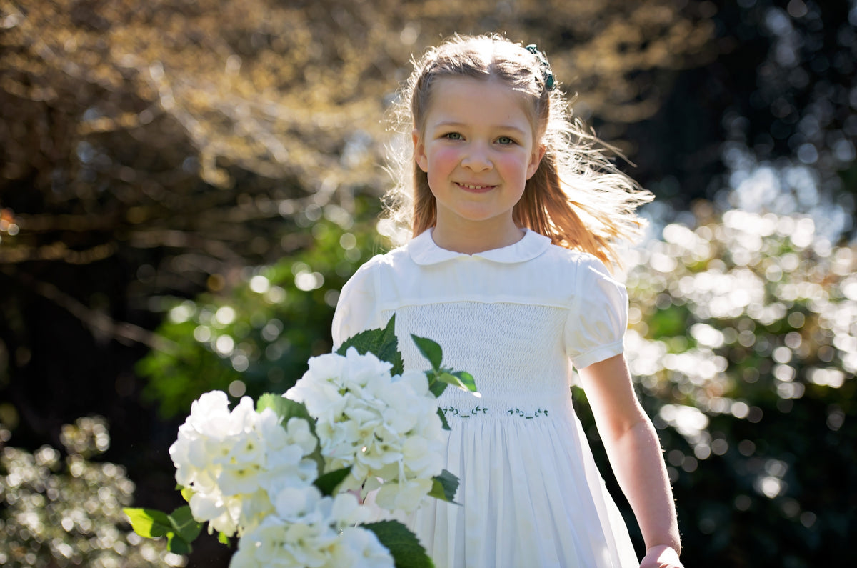 Blanche Smocked Dress