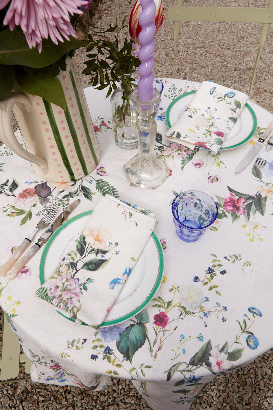 Flora Linen Tablecloth