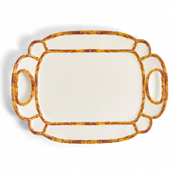Bamboo Melamine Platter