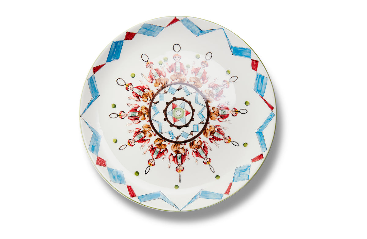 Playplates Jugglers Dinner & Dessert Plate