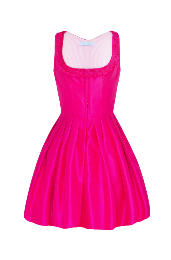 Electra Dress in Hot Pink
