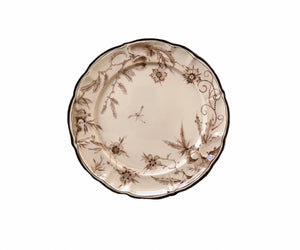 Rocaille Dove Gray Dinner Plate