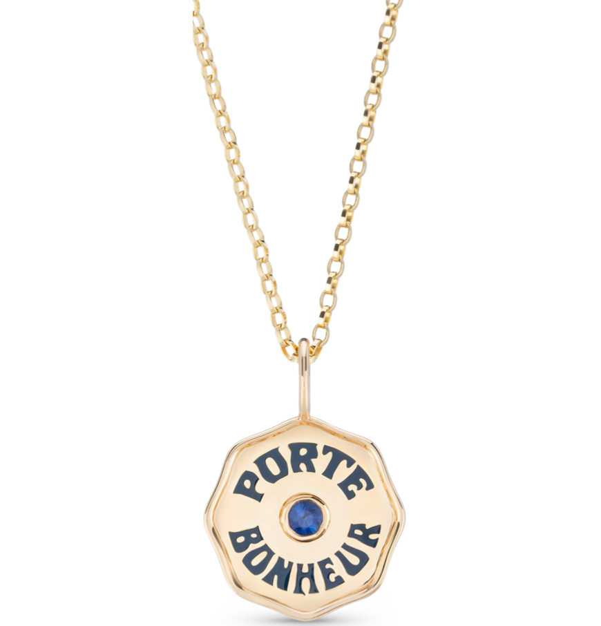 お歳暮 時期 Necklace Bonheur Porte Enamel Mini | Moon The Over その他