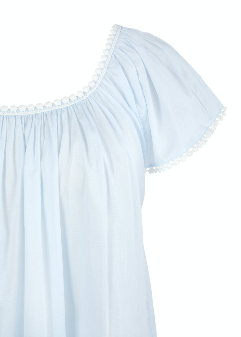 Julia Cap Sleeve Nightgown in Blue