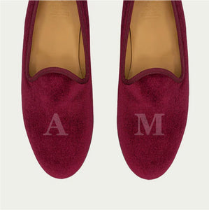 Men's Merlot Velvet Slipper II