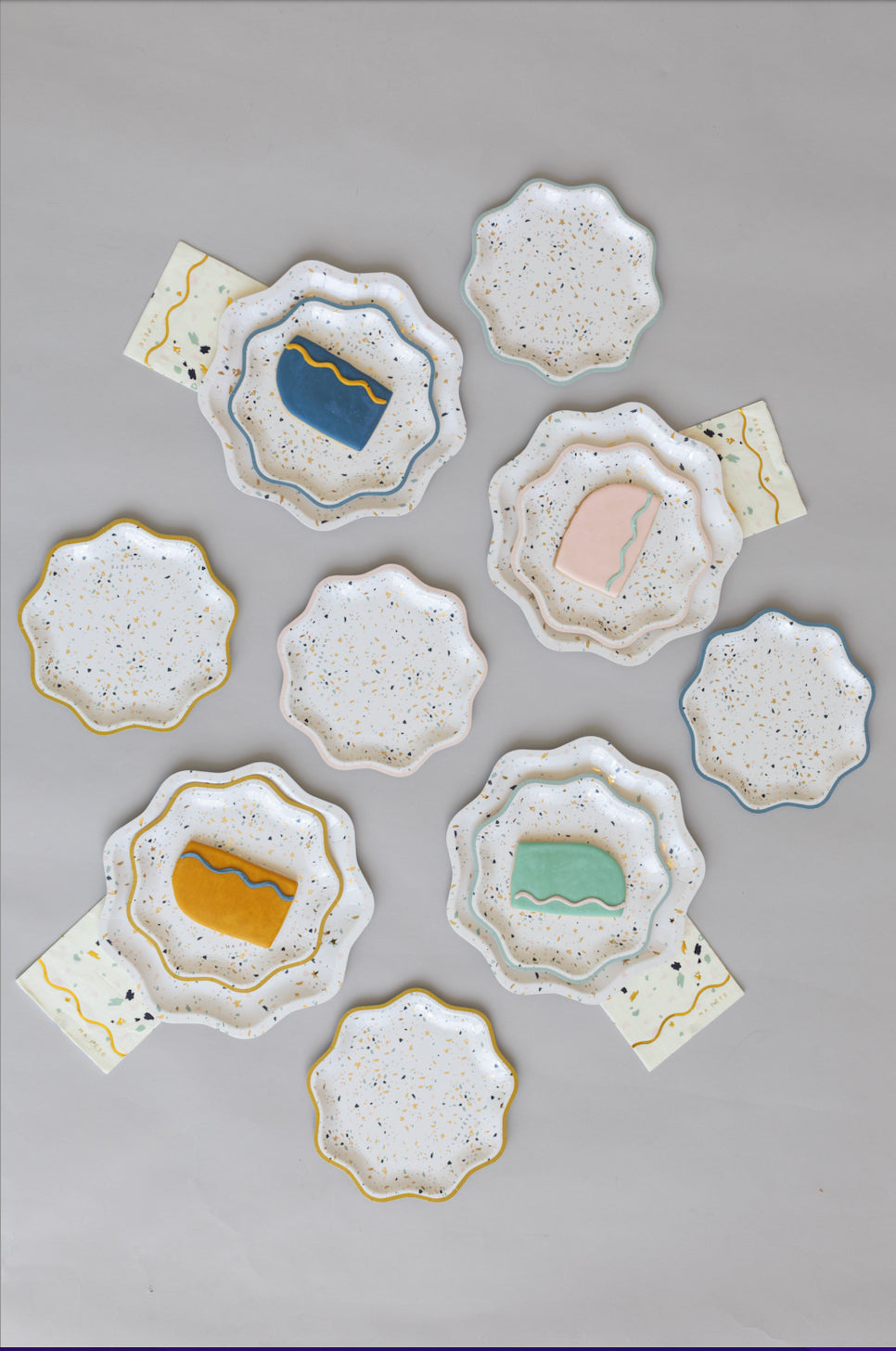 Terrazzo Dinner Plates