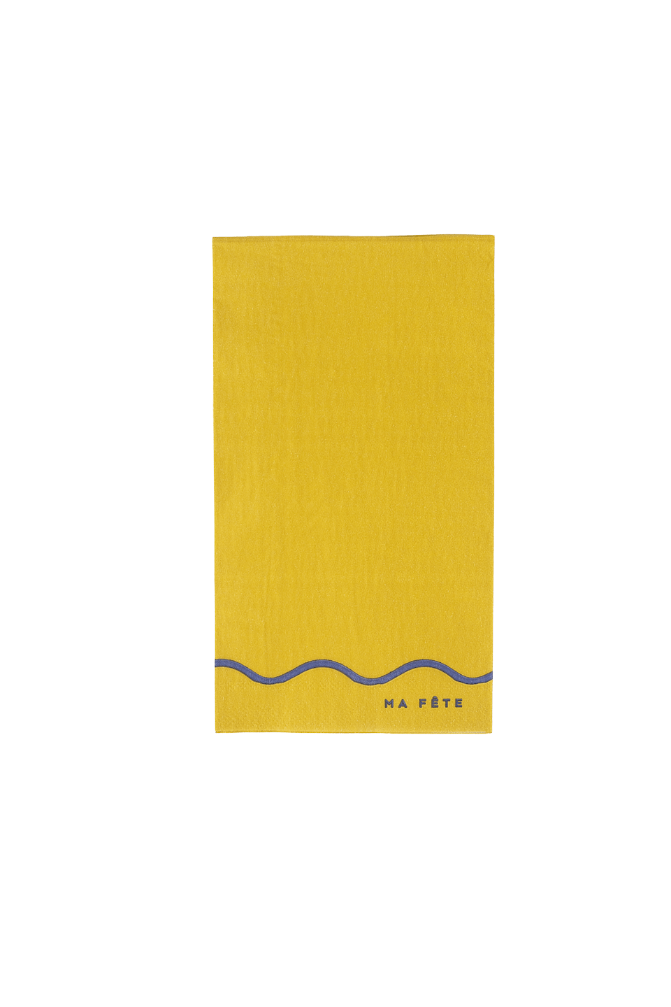 Signature Napkins in Yellow & Blue