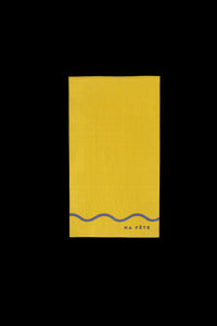 Signature Napkins in Yellow & Blue