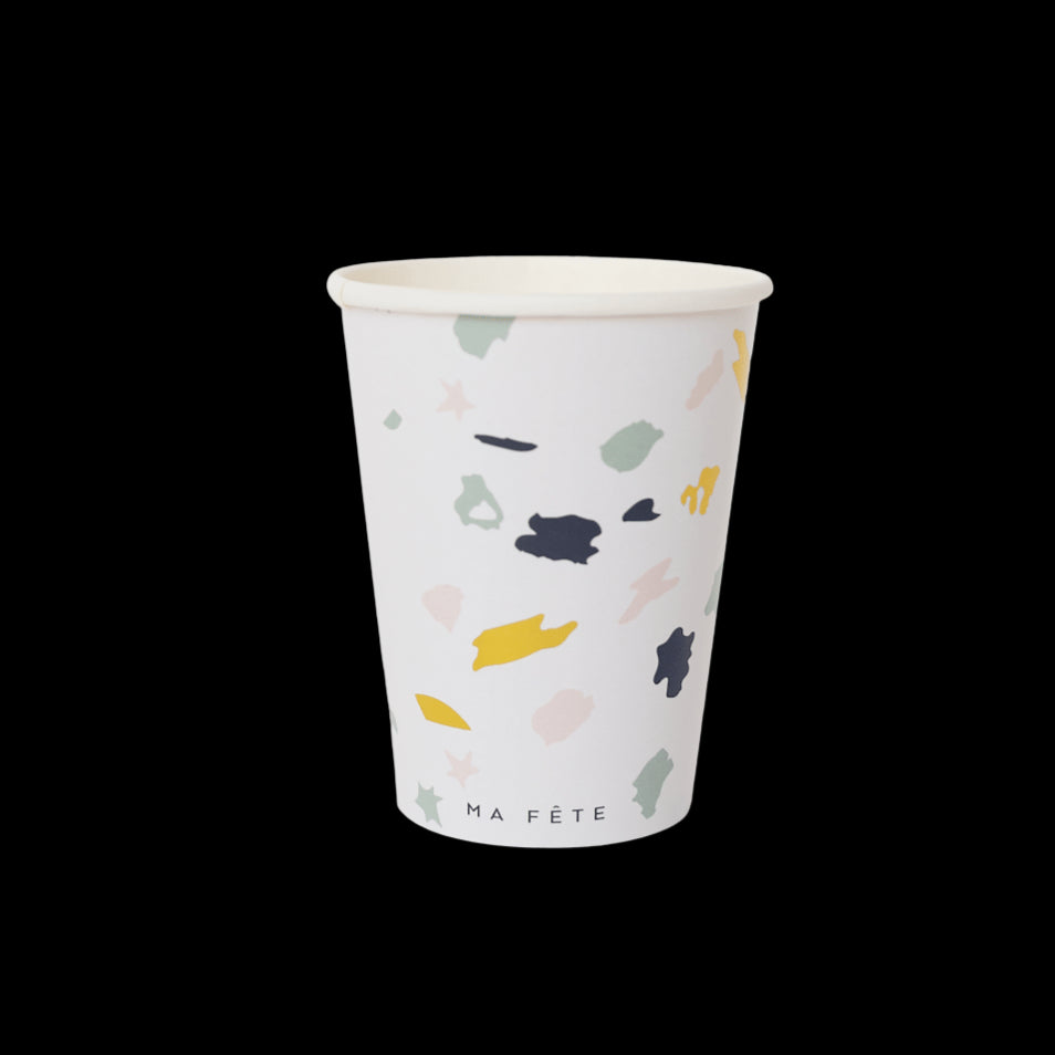 Terrazzo Paper Cups