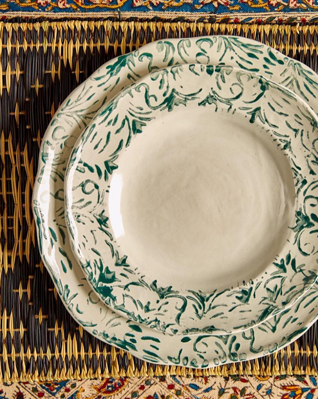 Moroccan Placemat in Black