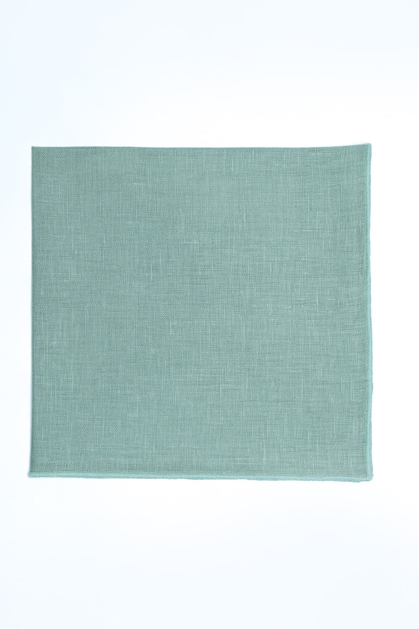 Sea Sonen Napkin with Green Small Trim, Set of 4