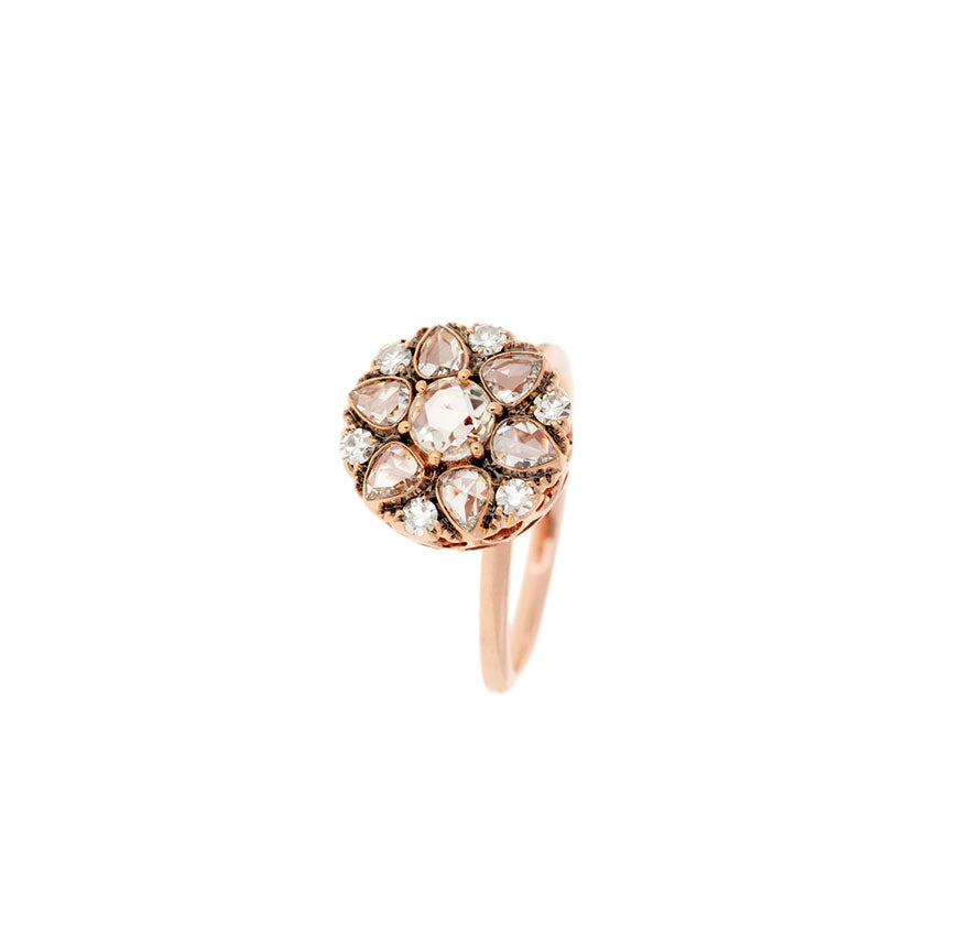 Rosace Diamond Ring
