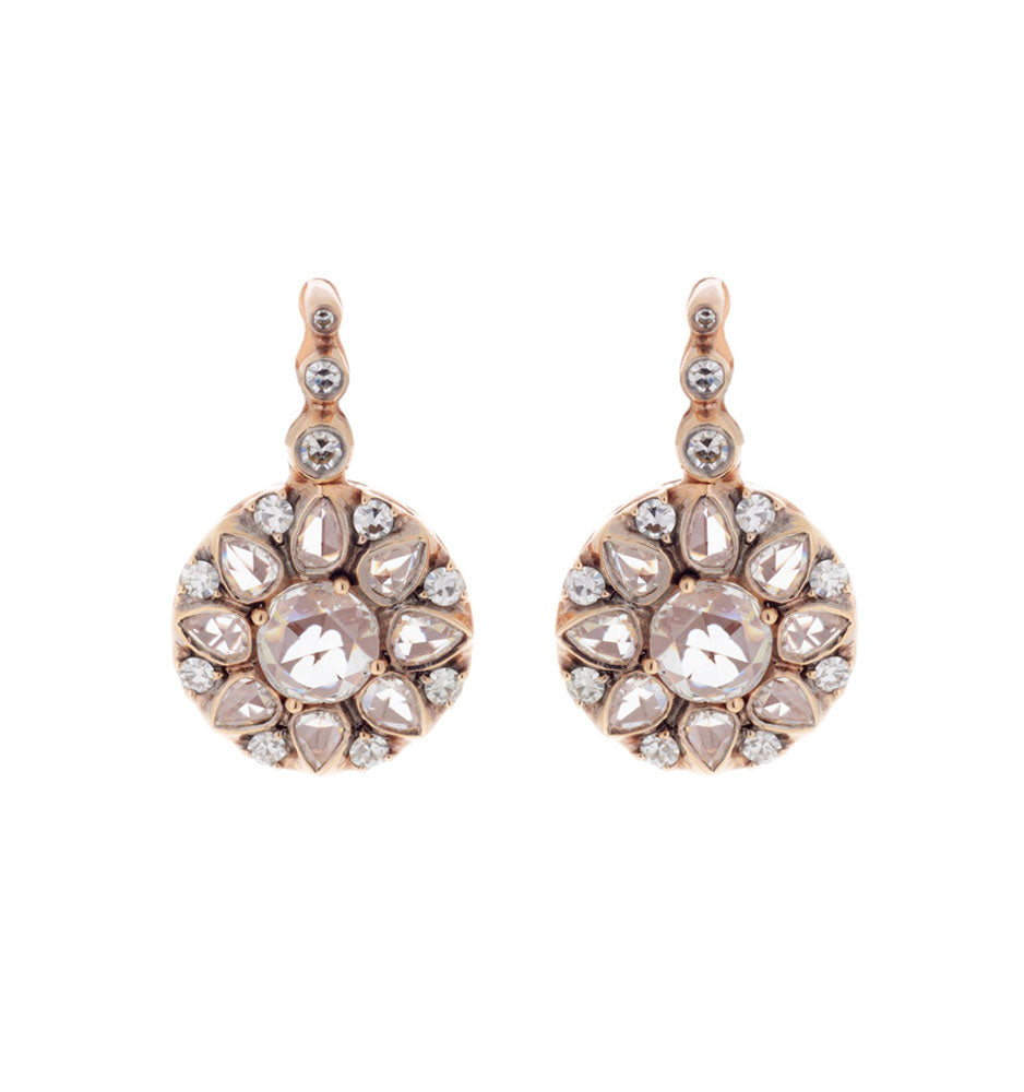 Beirut Rosace Diamond Earrings
