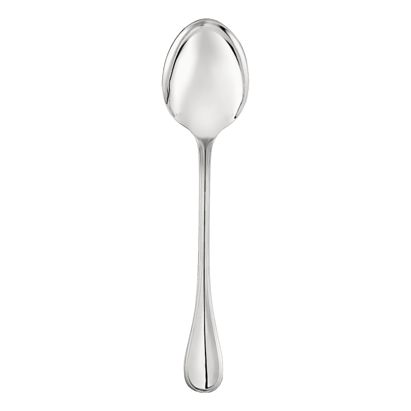 Christofle Silver-Plated Serving Spoon Albi
