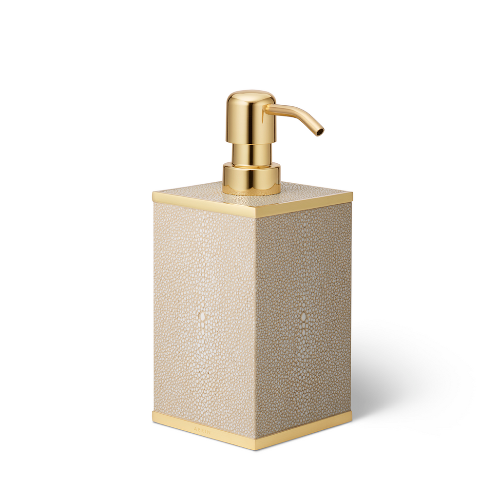Aerin Shagreen Soap Pump on Over The Moon