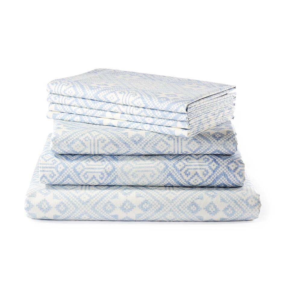 Light Star Muong Sheet Set with Pillowcases, Set of 7