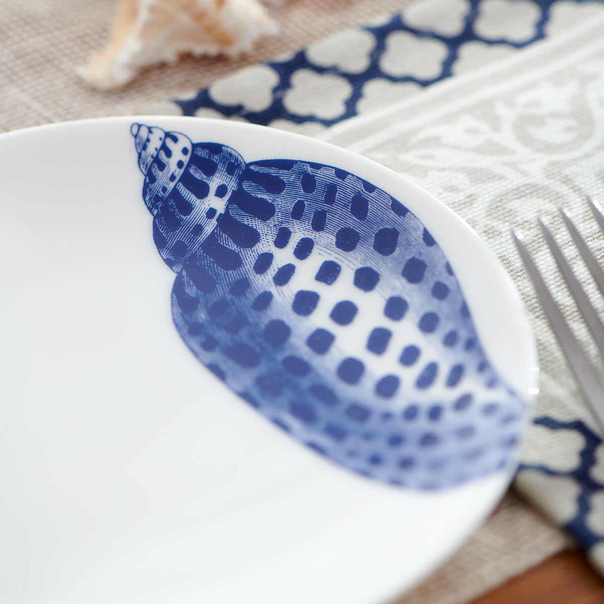 Shells Canapé Plates Boxed Set/4 - Caskata