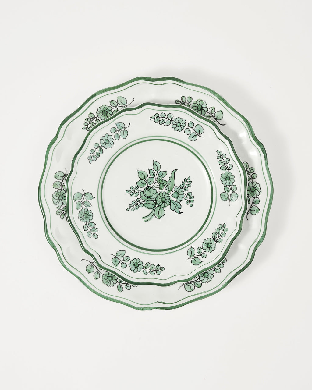Sicilia Dessert Plate in Green