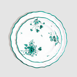 Camaieu Salad Plate in Vert