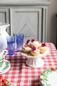 Romilly Small Cake Stand, Green - Skye McAlpine Tavola