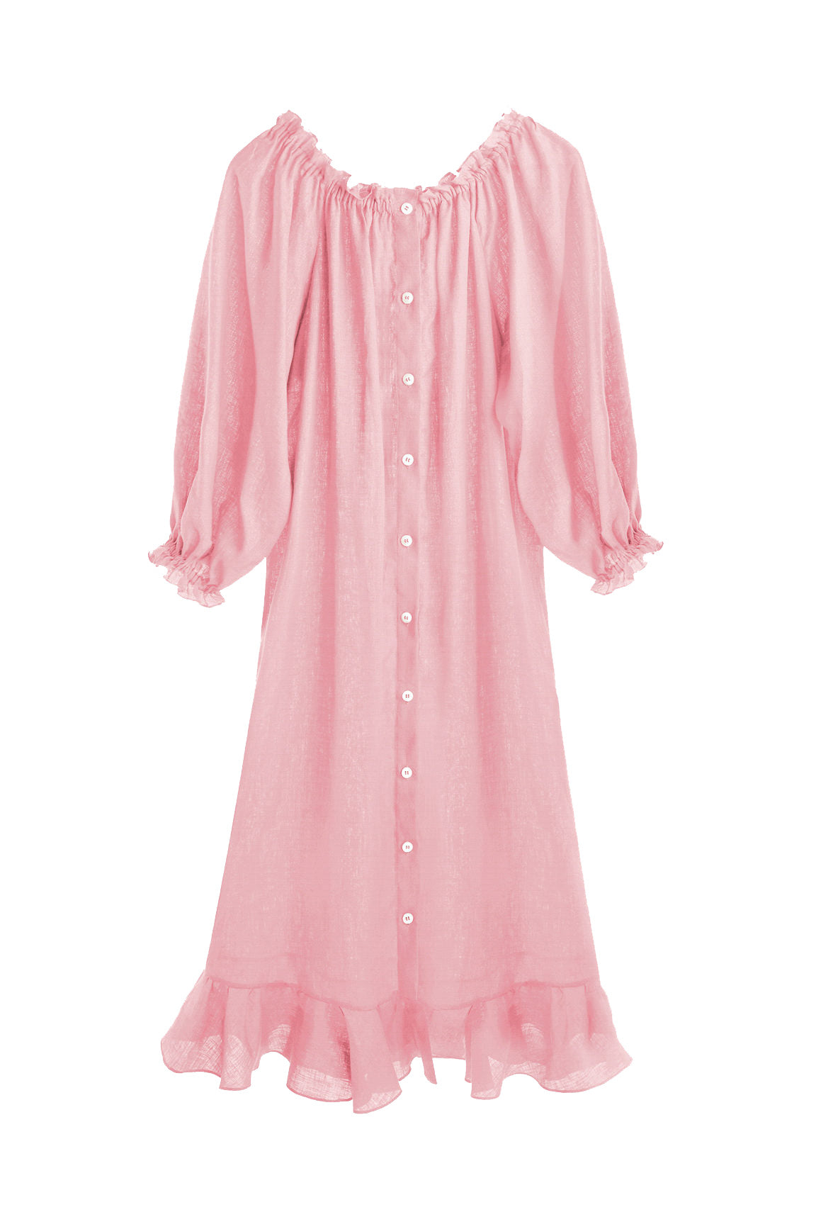 Loungewear Dress in Light Pink
