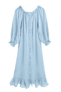 Loungewear Dress in Light Blue