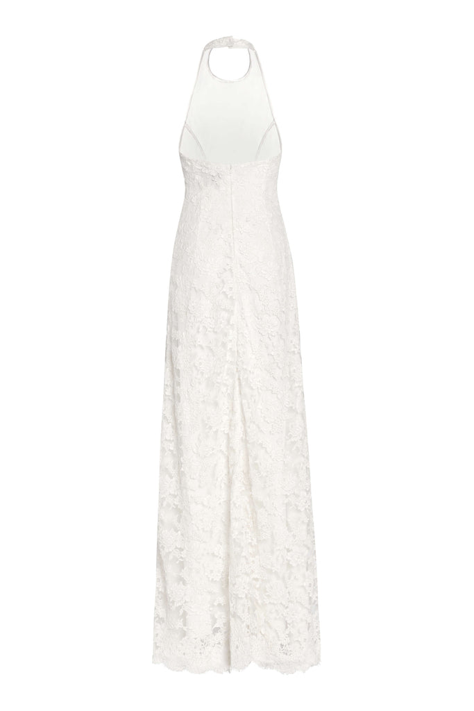 Sophia White Lace Halter Gown Sophia White Lace Halter Gown