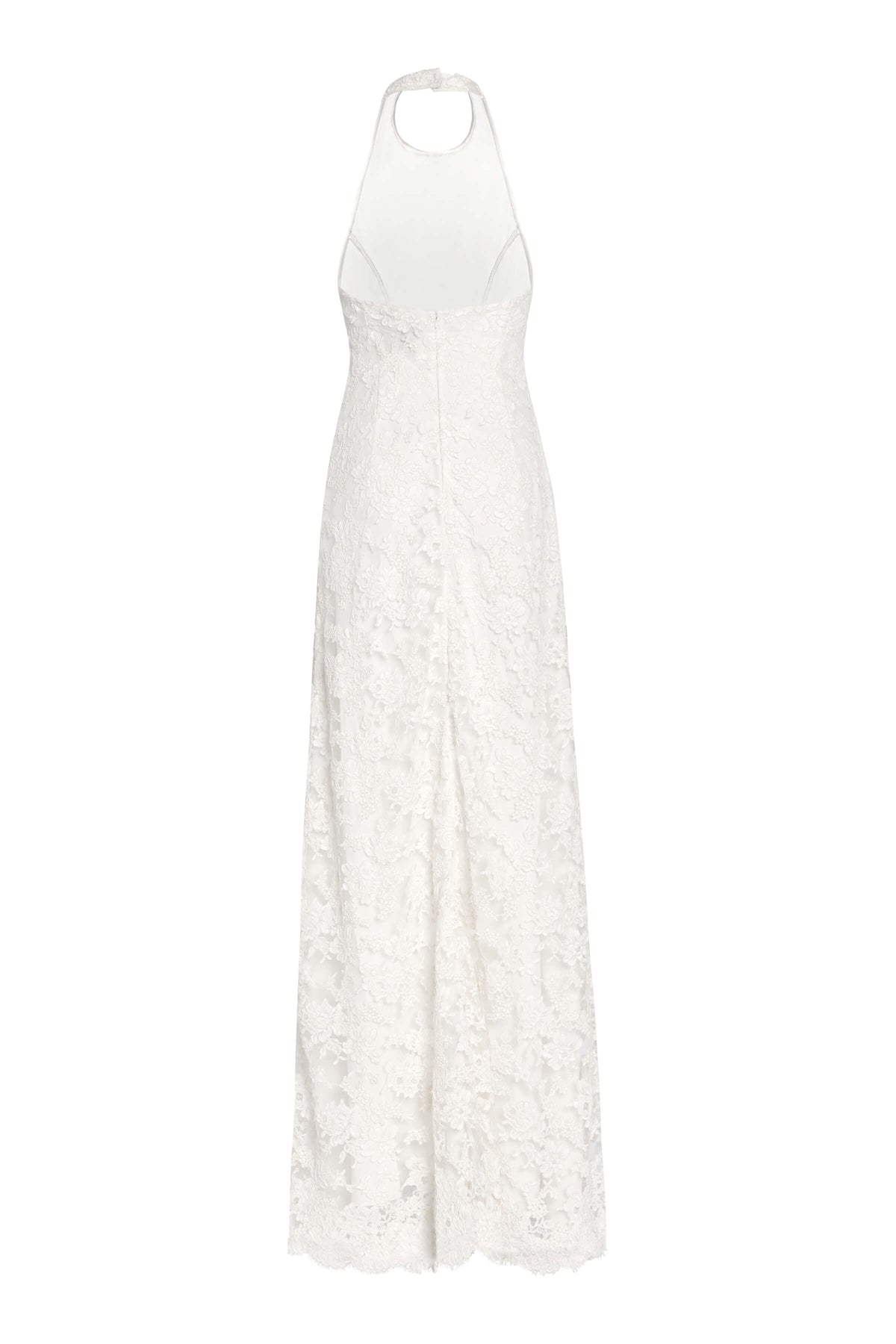 Sophia White Lace Halter Gown | Over The Moon Sophia White Lace Halter Gown | Over The Moon