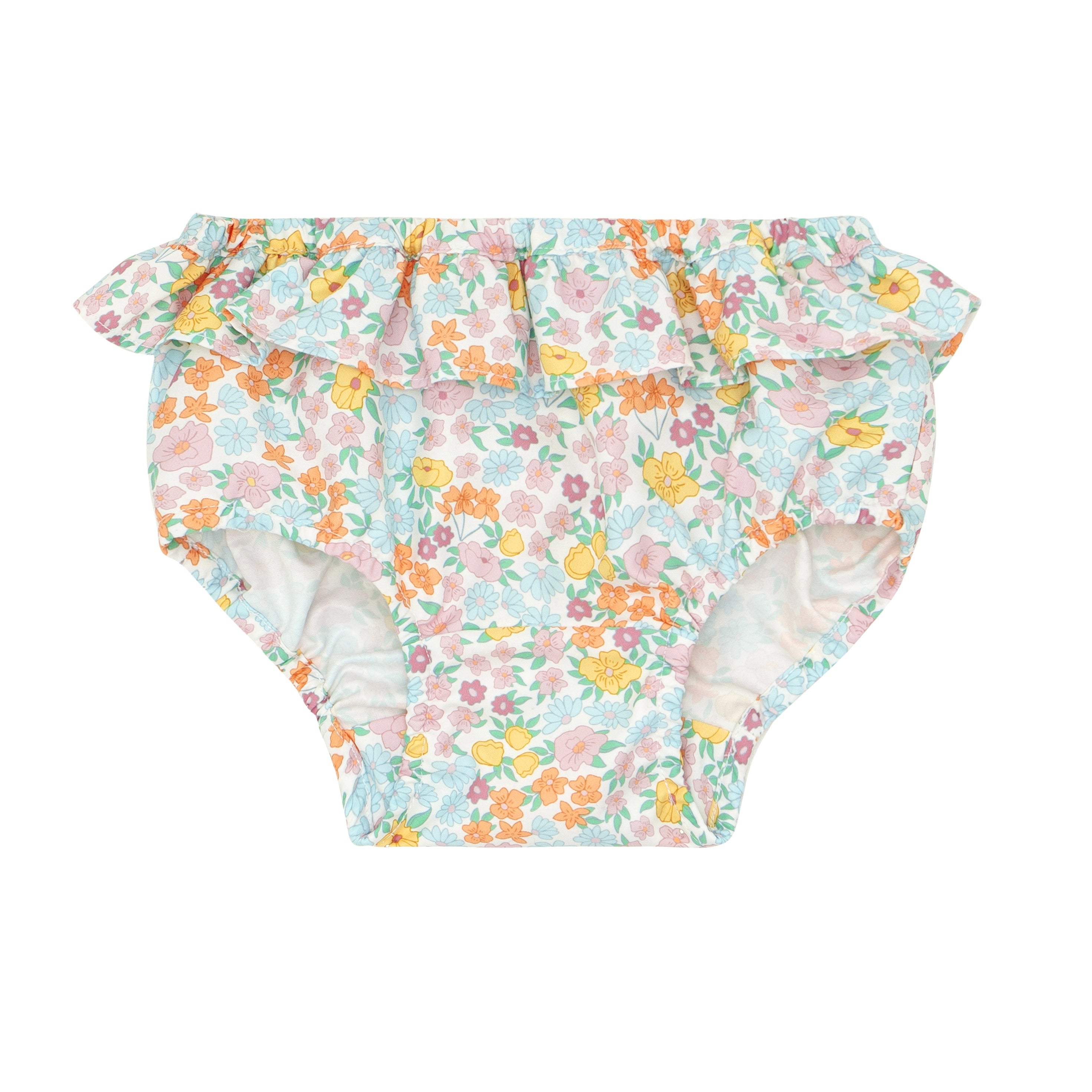 Baby Hawaiian Floral Diaper Cover