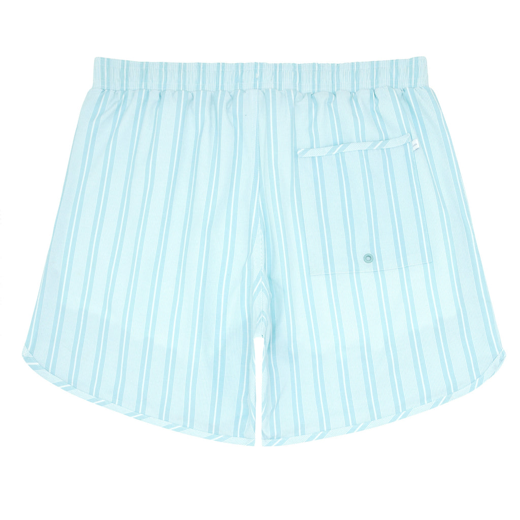 Men's Pacific Bue Stripe Classic Boardie