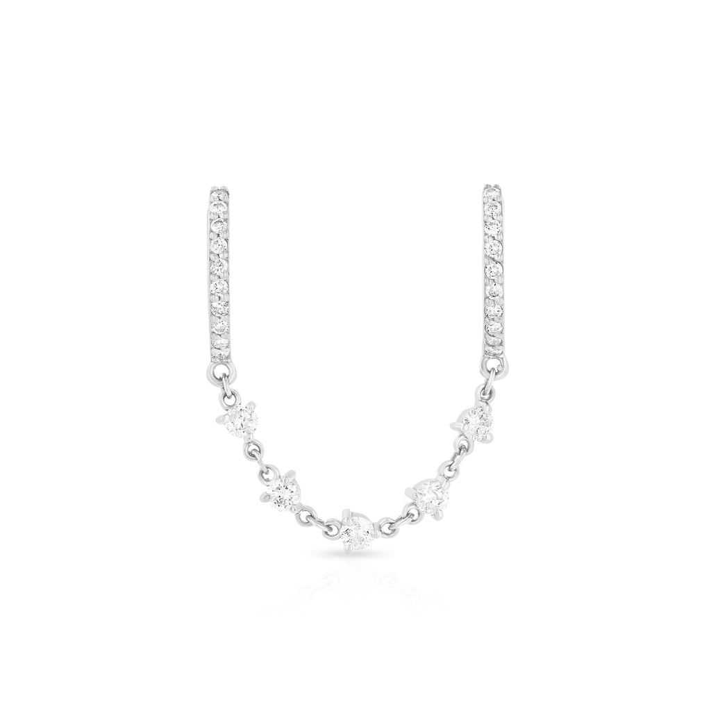 Starstruck Double Huggie Earring