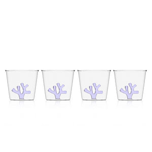 Whimsical Tumbler Glasses, Set of 4